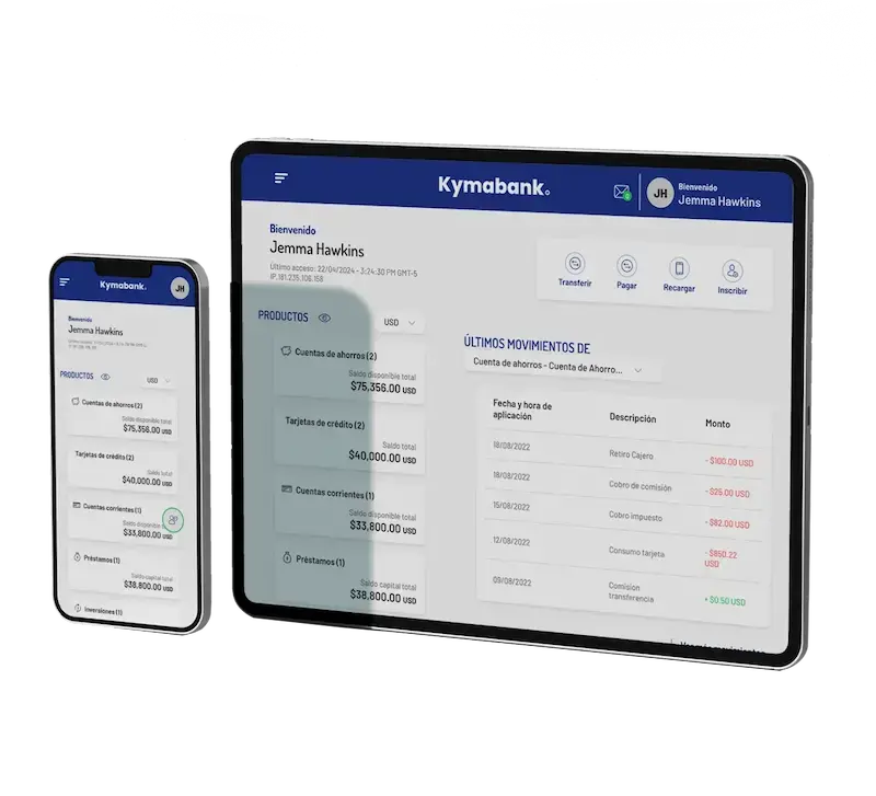 Digital channels on phone and computer