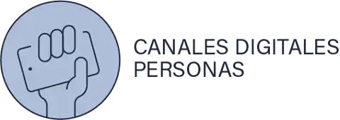 Canales digitales personas