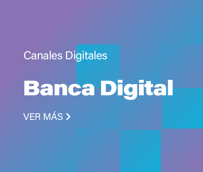 Canales Digitales – Banca digital