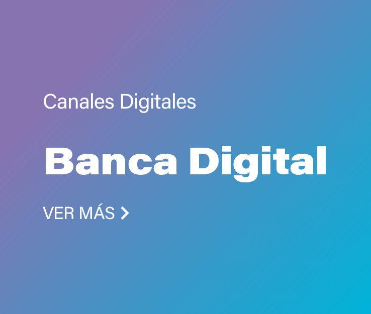 Canales Digitales – Banca digital